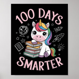 Affiche 100 Jours Smarter Happy 100ème Jour De L'École Uni