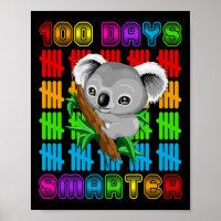 100 Jours Smarter Koala Les amoureux de l'ours Joy