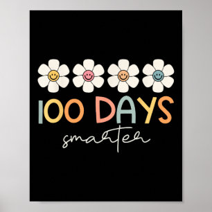 Affiche 100 Jours Smarter Super 100ème Jour De L'École Fil