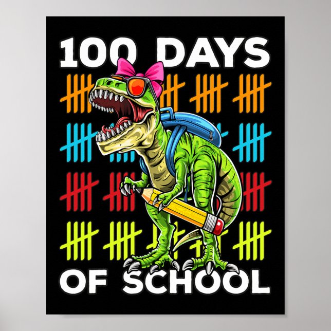 Affiche 100E Jour D'Enseignants 100 Jours 3 (Devant)