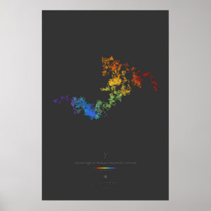 Affiche 100k chiffres de la constante d'Euler-Mascheroni (