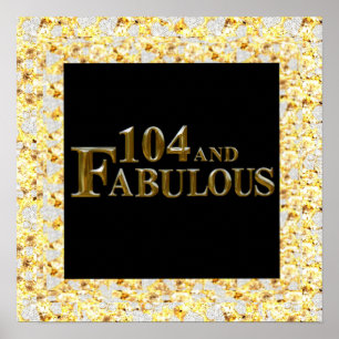 Affiche 104 Anniversaire 