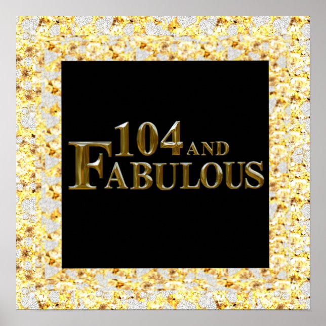 Affiche 104 Anniversaire  (Devant)