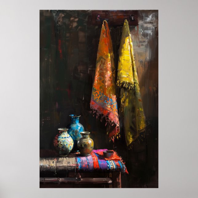 Affiche 1058 Trois Vases (Devant)