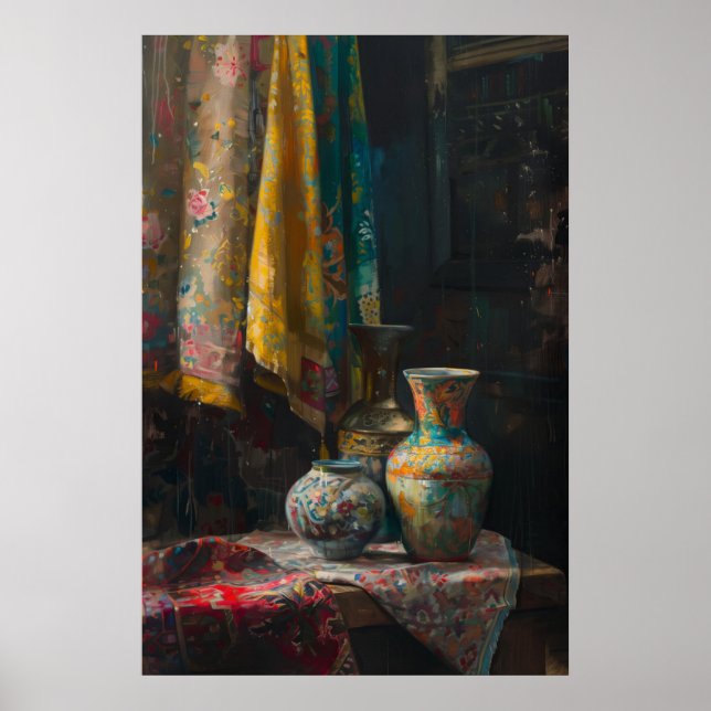Affiche 1060 Trois Vases (Devant)
