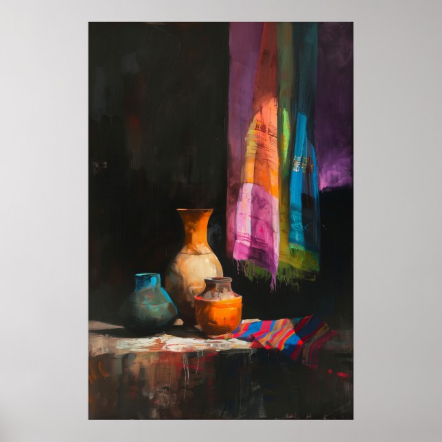 Affiche 1063 Trois Vases (Devant)