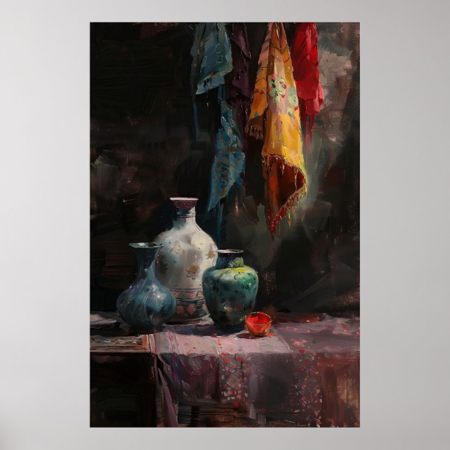 Affiche 1066 Trois Vases (Devant)