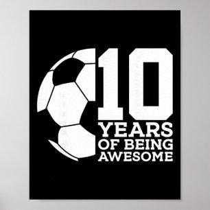 Affiche 10 Ans de Foot Incroyable 10ème Anniversaire _1 