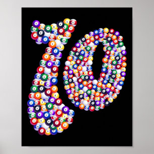 Affiche 10 Composé D'Un Billard