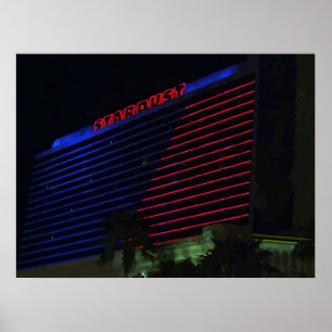 Affiche #10 de graphique de vecteur de Las Vegas