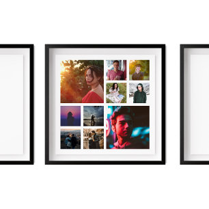 Affiche 10 Photo Collage