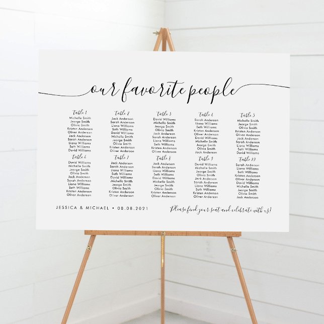 Affiche 10 Tables Moderne Nos Favoris Poids de table (Créateur téléchargé)