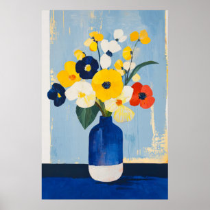 Affiche 1131 Force Et Calme D'Un Minimalisme Floral - Hi