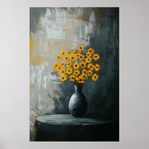 Affiche 1135 Force Et Calme D'Un Minimalisme Floral - Hi