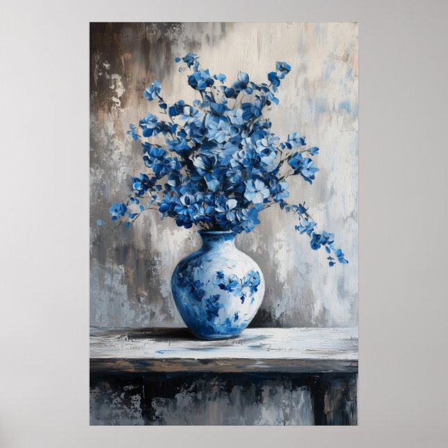 Affiche 1138 Force Et Calme D'Un Minimalisme Floral - Hi (Devant)