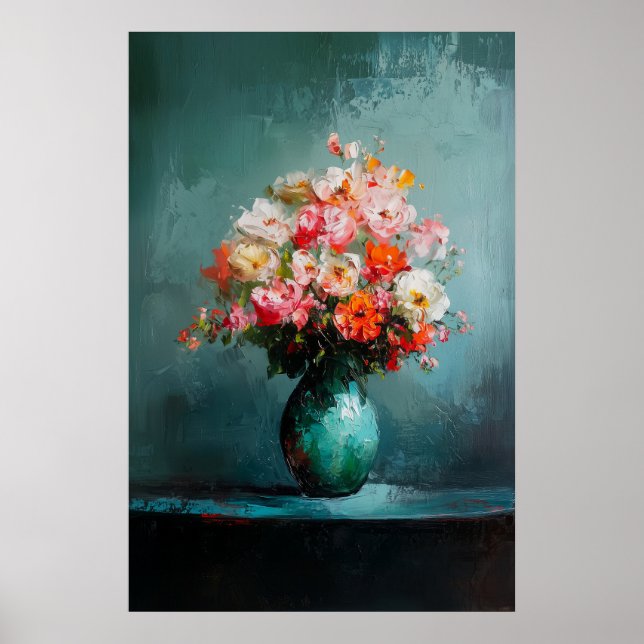 Affiche 1140 Force Et Calme D'Un Minimalisme Floral - Hi (Devant)