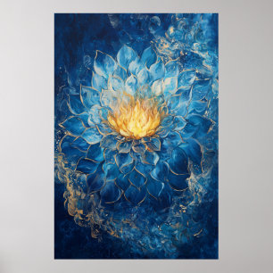 Affiche 1148 Incendie Et Eau