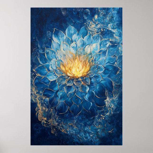 Affiche 1148 Incendie Et Eau (Devant)