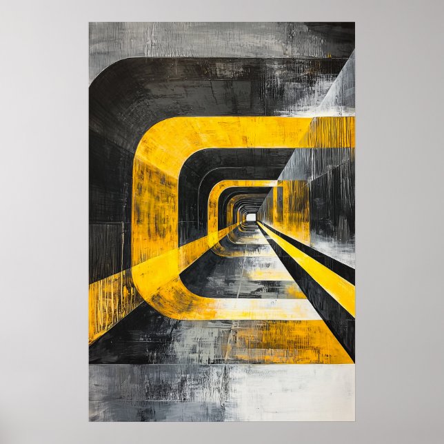 Affiche 1159 Futurisme rétro (Devant)