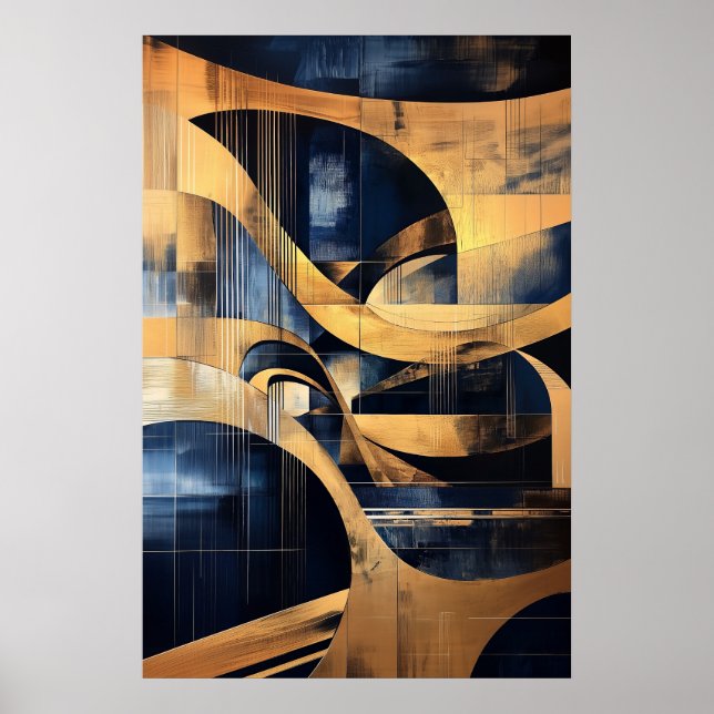 Affiche 1161 Futurisme rétro (Devant)