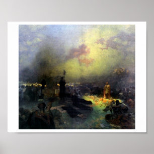 Affiche #11 Après la bataille de Vitkov Hill, Mucha