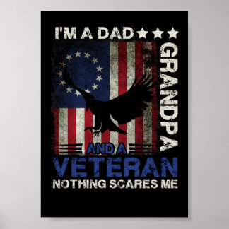Affiche 11 en détresse Betsy Ross Je suis un papa grand-pè