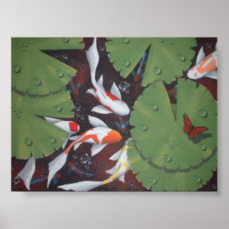 Affiche 11 koi