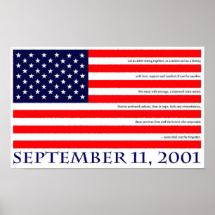 Affiche 11 septembre 2001