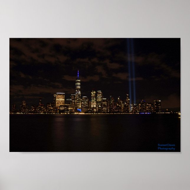 Affiche 11 septembre Lumière du Hommage (Devant)