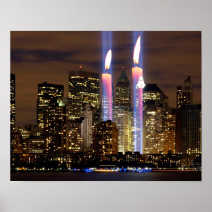 Affiche "11 septembre" "New York City"