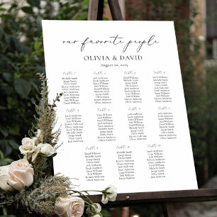 Affiche 11 Tableaux Simple Nos favoris Tableaux