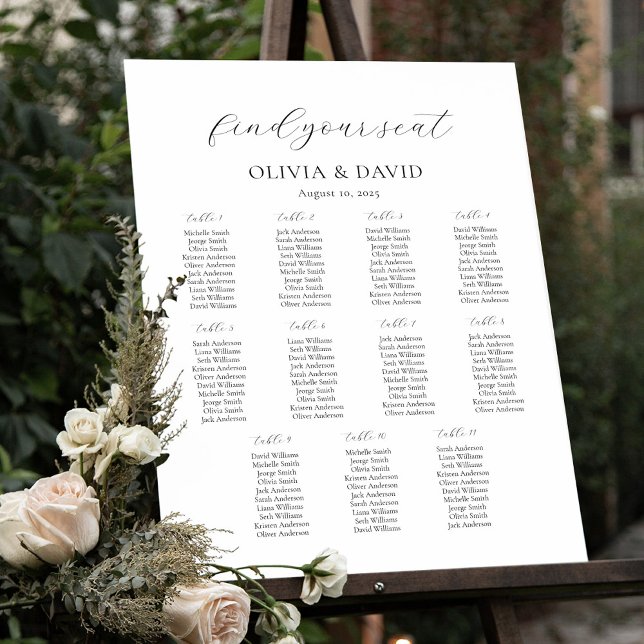 Affiche 11 Tableaux Simple Nos favoris Tableaux (Créateur téléchargé)