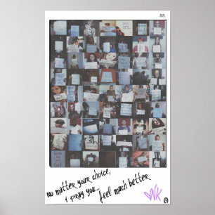 Affiche 11" x 17" "Sans titre" Vidéo musicale Vida Killz P