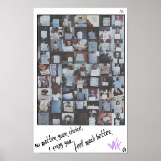 Affiche 11" x 17" "Sans titre" Vidéo musicale Vida Killz P