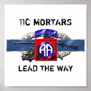 Affiche 11C 82e division aéroportée