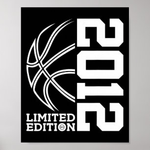 Affiche 11e anniversaire Basketball Limited Edition 2012 1