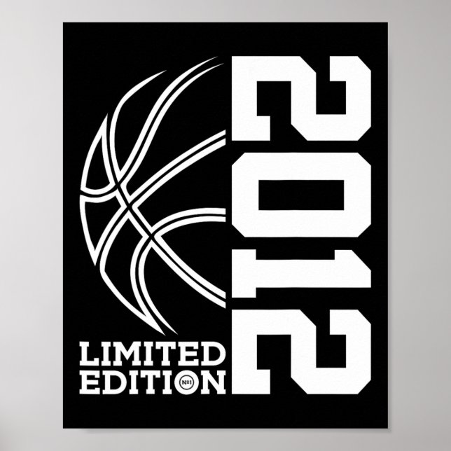 Affiche 11e anniversaire Basketball Limited Edition 2012 1 (Devant)