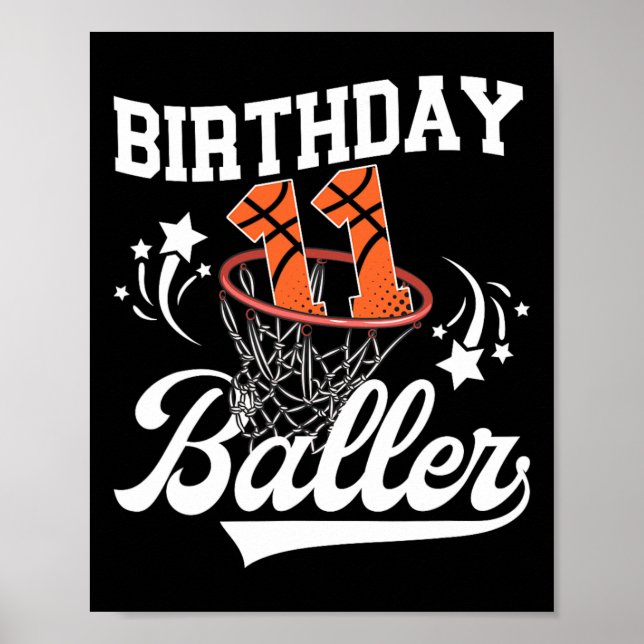 Affiche 11e anniversaire de Sketll Joueur de Sketll de onz (Devant)