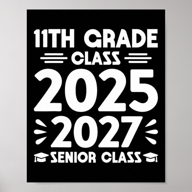Affiche 11E Grade Cl De 2025 Future Cl Senior De 2027 (Devant)