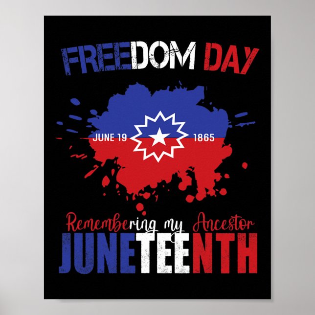 Affiche 12001 Liberté Rouge Blanc Bleu Bleu Libre B (Devant)