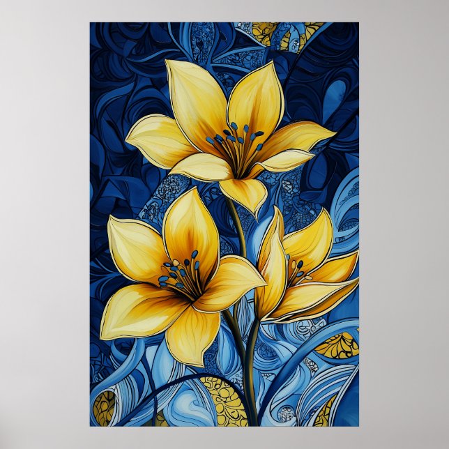 Affiche 1281 Floral (Devant)