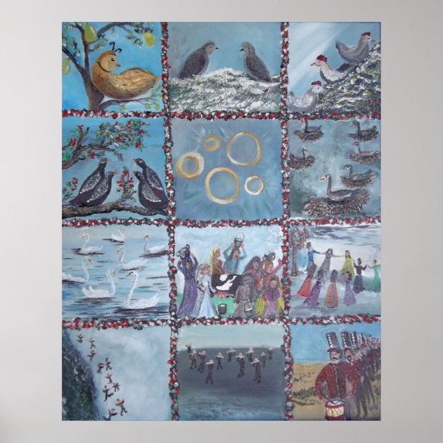 Affiche 12 days of Christmas (Devant)