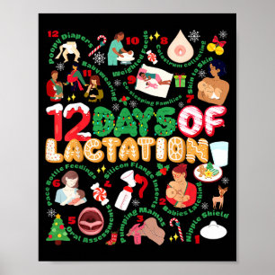 Affiche 12 Jours de Consultante en Lactation Ibclc Allaite