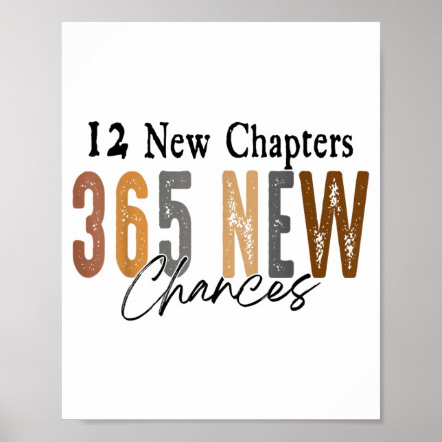 Affiche 12 New Chapters 365 New Chances Family  (Devant)