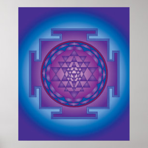 AFFICHE 12 SRI YANTRA - TRANSCENDANCE
