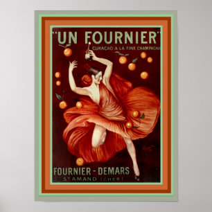 Affiche 12 x 16 d'annonce de l'ONU Fournier-Demars