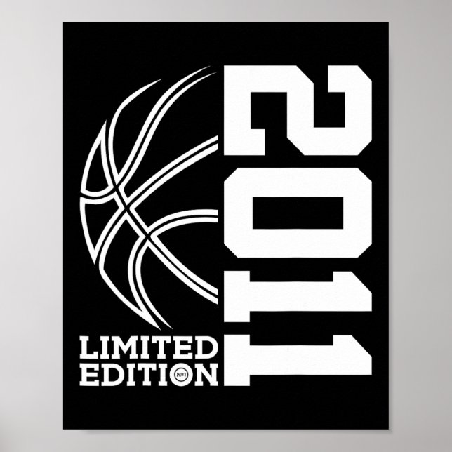 Affiche 12e anniversaire Basketball Limited Edition 2011 (Devant)