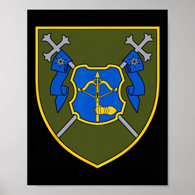 Affiche 12e corps d'armée (Ukraine) militaire ukrainien  (Devant)