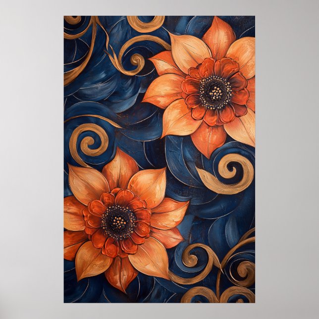 Affiche 1306 Floral (Devant)