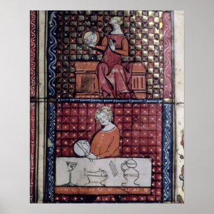 Affiche 137-0011409/1 a assis la femme avec une colombe et